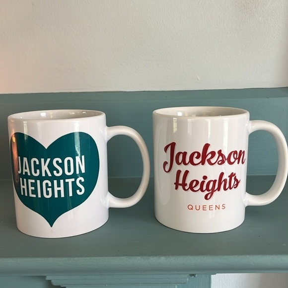 2 Jackson Heights Queens Mugs - Picture 3 of 6